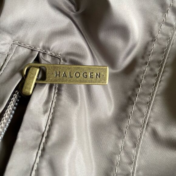 Halogen Trench Coat Size Large - Picture 5 of 7